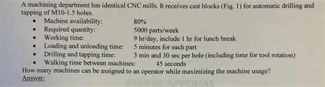 a machining department has identical cnc mills|cnc mill drilling.